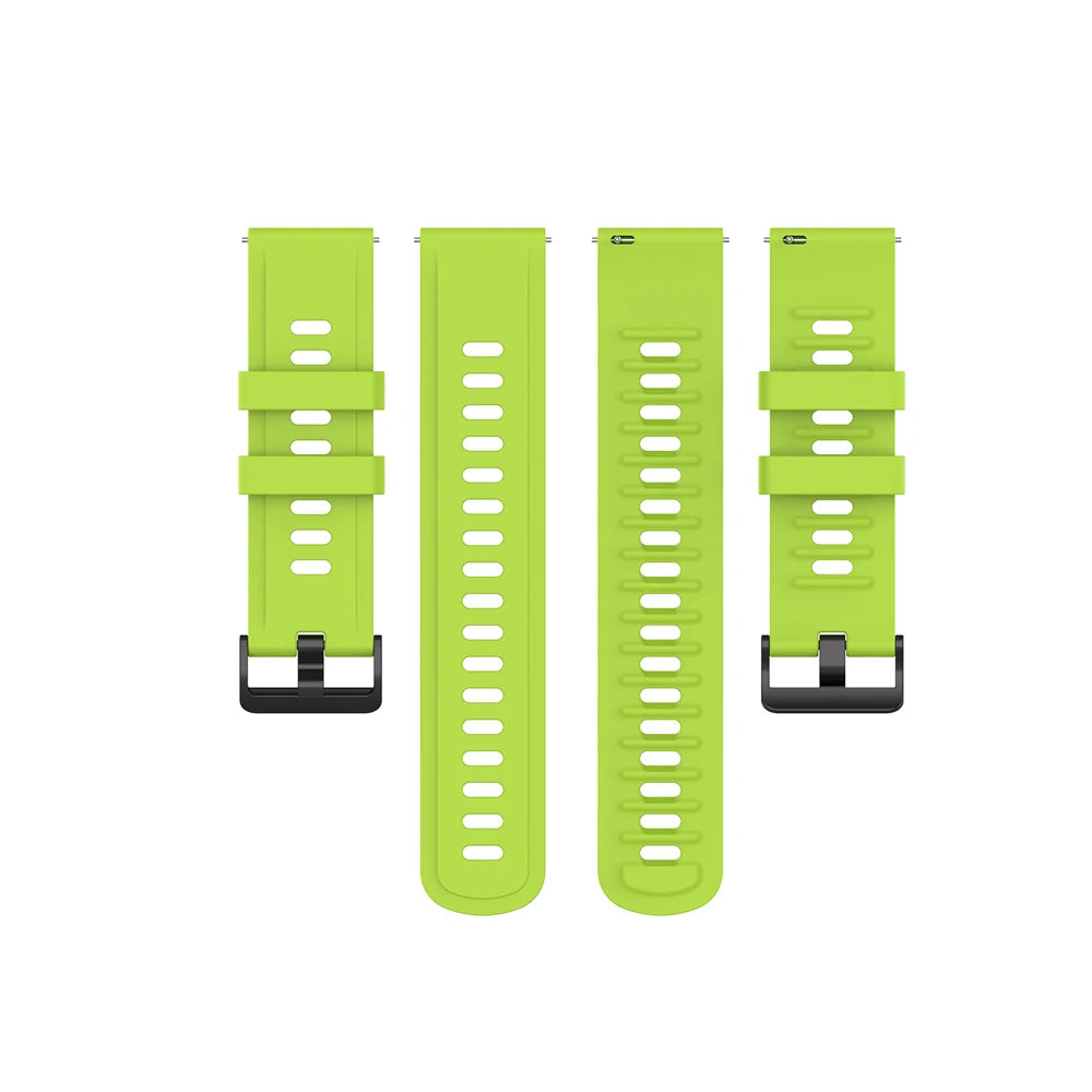 20mm/22mm band For Amazfit GTS/2/2e/3/4 GTS2 Mini/GTR 4/3/Pro/47mm/GTR2/2e/stratos 2/3 Silicone Bracelet Amazfit bip Watch strap