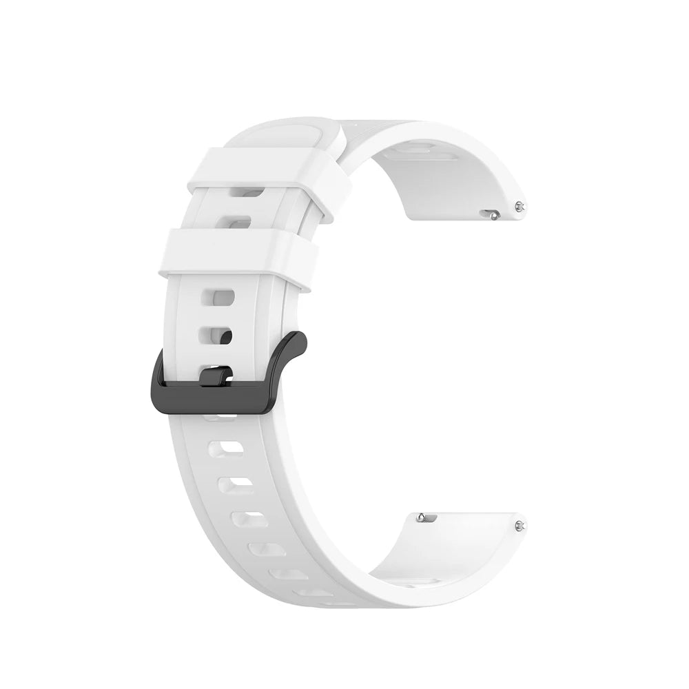 20mm/22mm band For Amazfit GTS/2/2e/3/4 GTS2 Mini/GTR 4/3/Pro/47mm/GTR2/2e/stratos 2/3 Silicone Bracelet Amazfit bip Watch strap