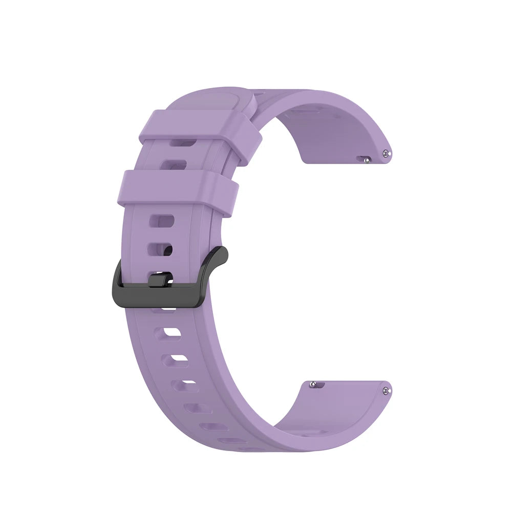 20mm/22mm band For Amazfit GTS/2/2e/3/4 GTS2 Mini/GTR 4/3/Pro/47mm/GTR2/2e/stratos 2/3 Silicone Bracelet Amazfit bip Watch strap