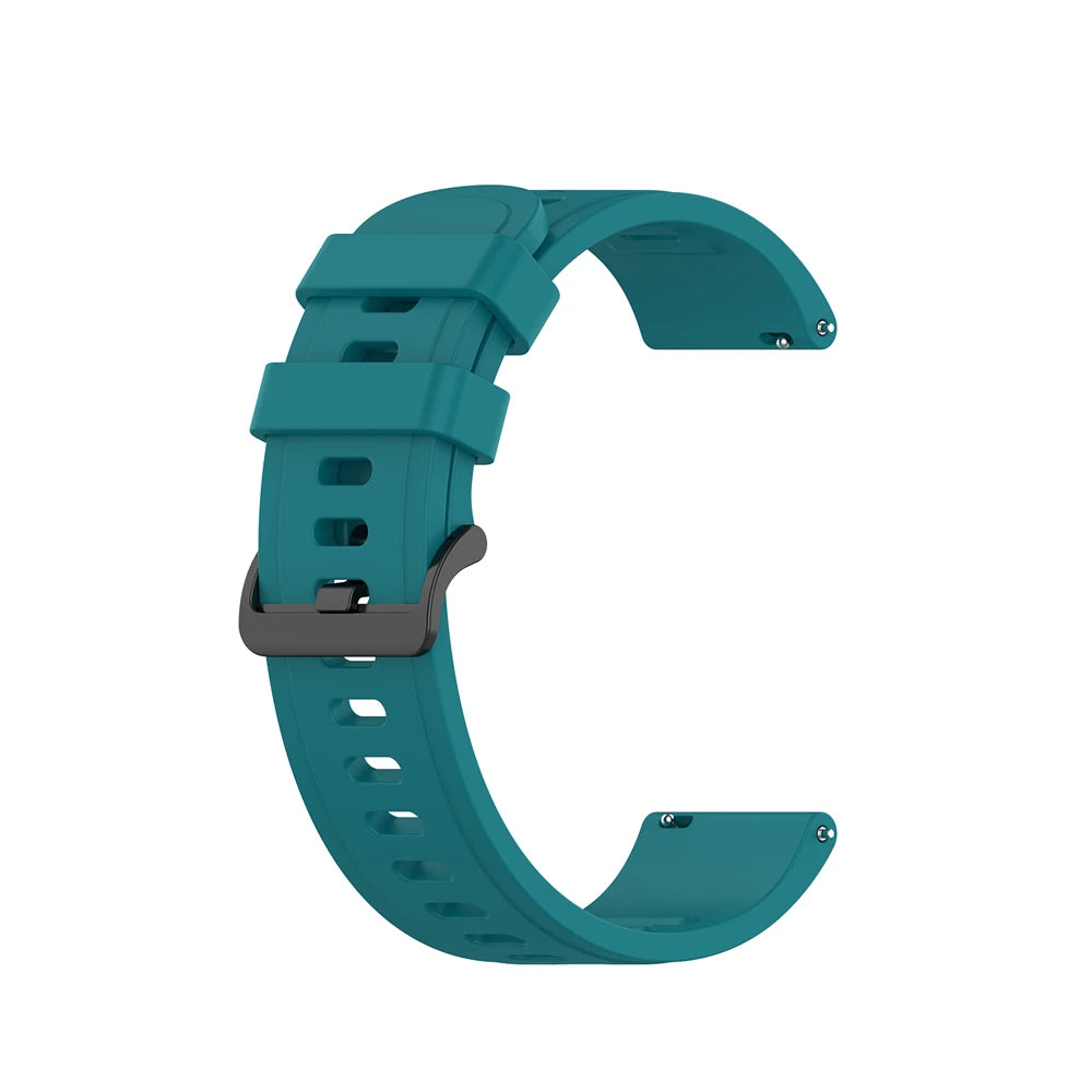20mm/22mm band For Amazfit GTS/2/2e/3/4 GTS2 Mini/GTR 4/3/Pro/47mm/GTR2/2e/stratos 2/3 Silicone Bracelet Amazfit bip Watch strap