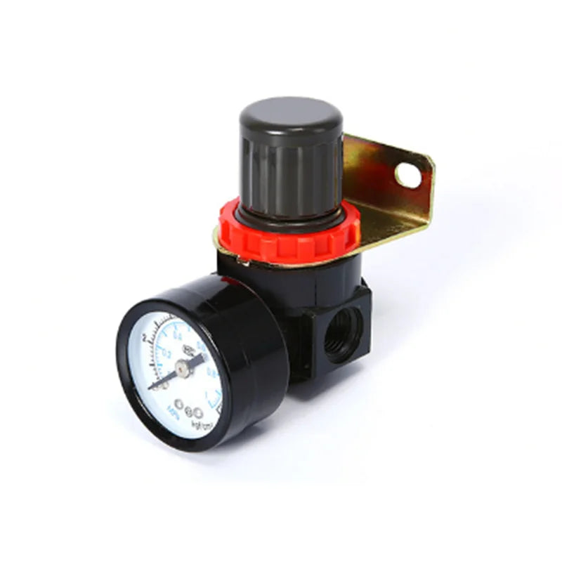 AR2000 G1/4'' AR2000-02 Pneumatic Mini Air Pressure Relief Control Compressor Regulator Treatment Units Valve Gauge Fitting