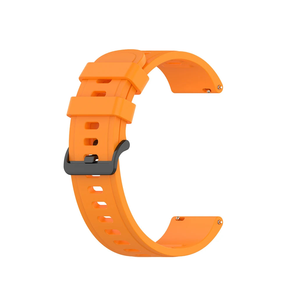20mm/22mm band For Amazfit GTS/2/2e/3/4 GTS2 Mini/GTR 4/3/Pro/47mm/GTR2/2e/stratos 2/3 Silicone Bracelet Amazfit bip Watch strap