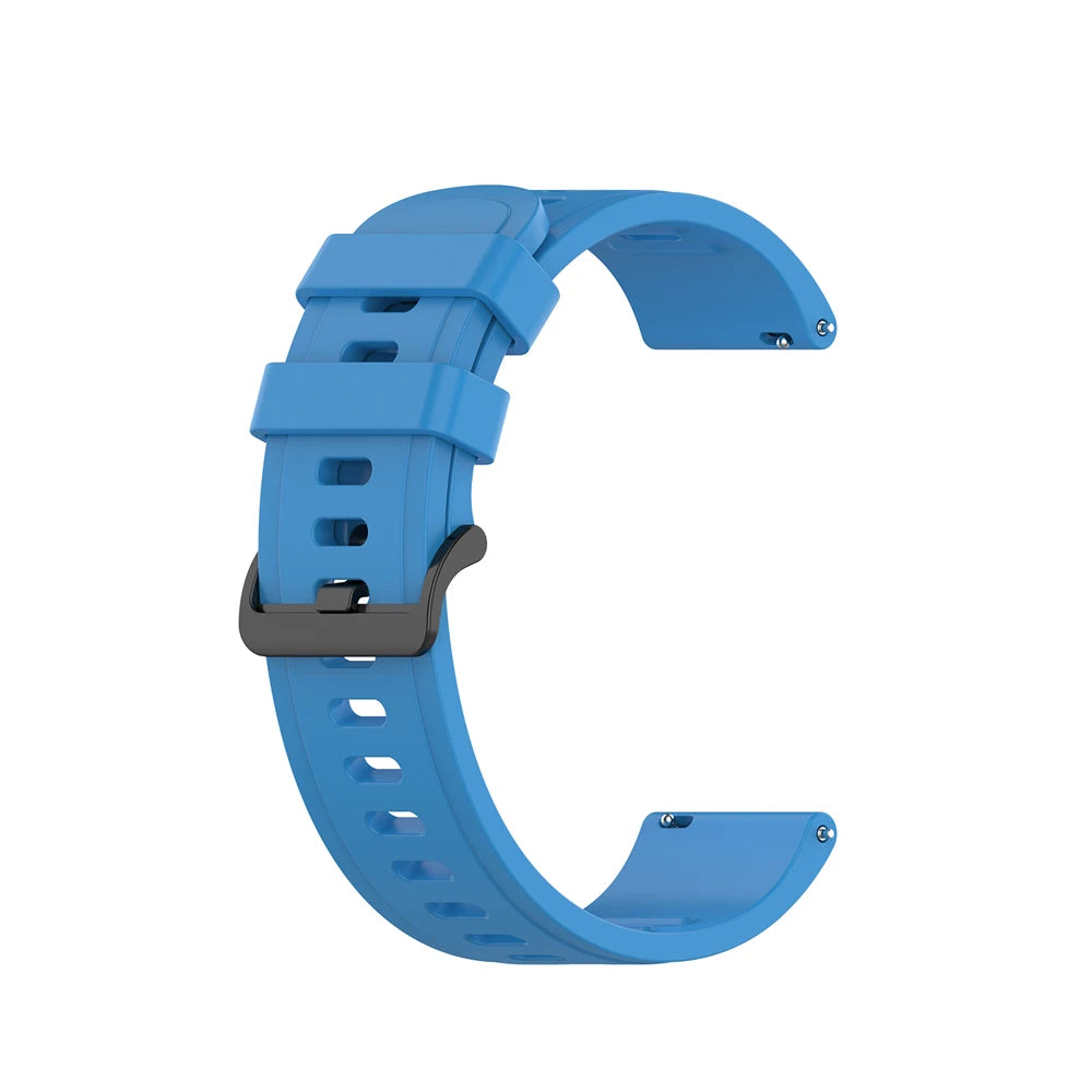 20mm/22mm band For Amazfit GTS/2/2e/3/4 GTS2 Mini/GTR 4/3/Pro/47mm/GTR2/2e/stratos 2/3 Silicone Bracelet Amazfit bip Watch strap
