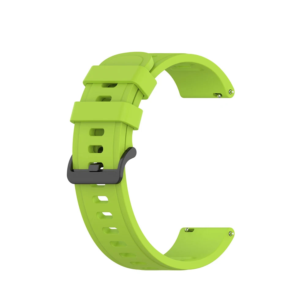 20mm/22mm band For Amazfit GTS/2/2e/3/4 GTS2 Mini/GTR 4/3/Pro/47mm/GTR2/2e/stratos 2/3 Silicone Bracelet Amazfit bip Watch strap