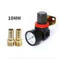 AR2000 G1/4'' AR2000-02 Pneumatic Mini Air Pressure Relief Control Compressor Regulator Treatment Units Valve Gauge Fitting