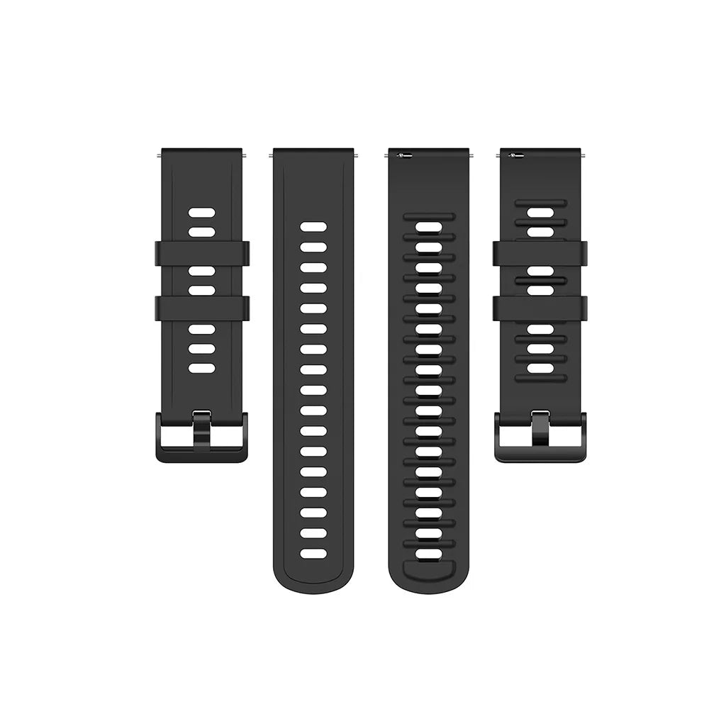 20mm/22mm band For Amazfit GTS/2/2e/3/4 GTS2 Mini/GTR 4/3/Pro/47mm/GTR2/2e/stratos 2/3 Silicone Bracelet Amazfit bip Watch strap