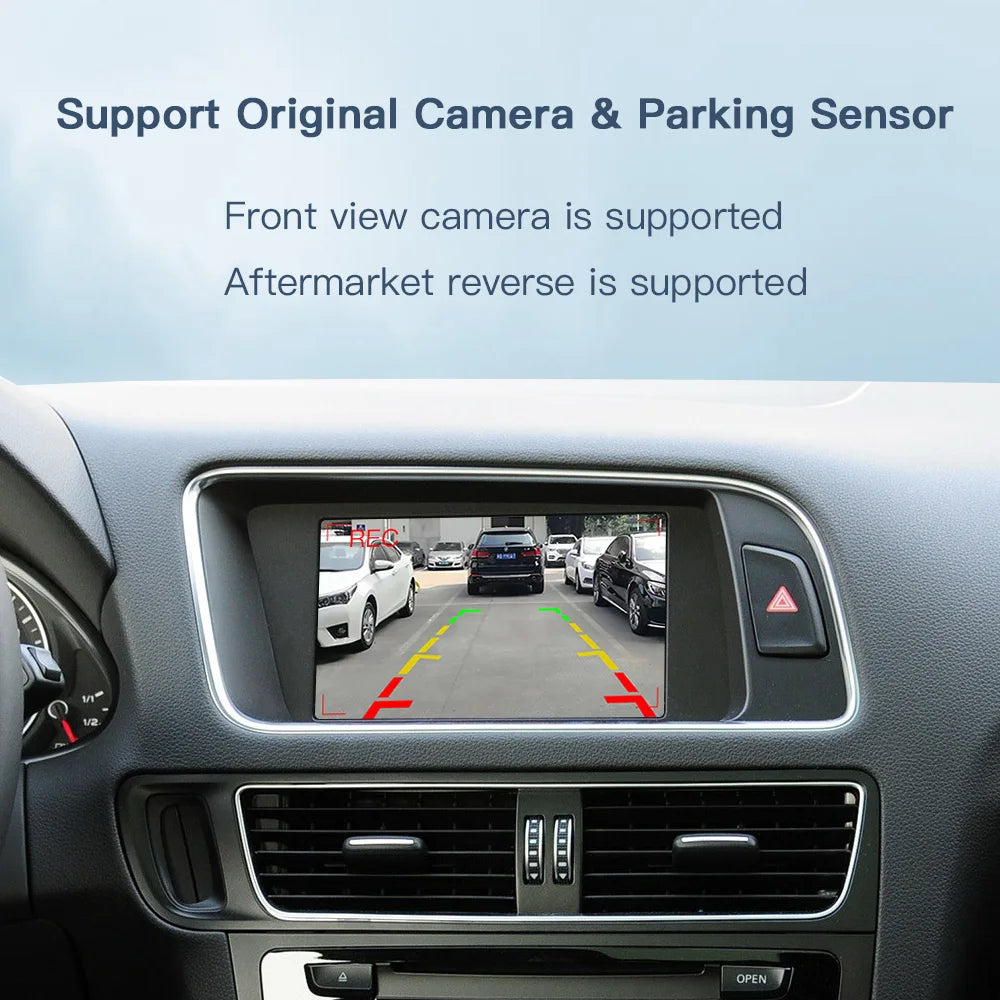CARABC Wireless CarPlay Android Auto Mirror Link AirPlay Bluetooth GPS Navigation For Audi A3 8v S3 2014-2018