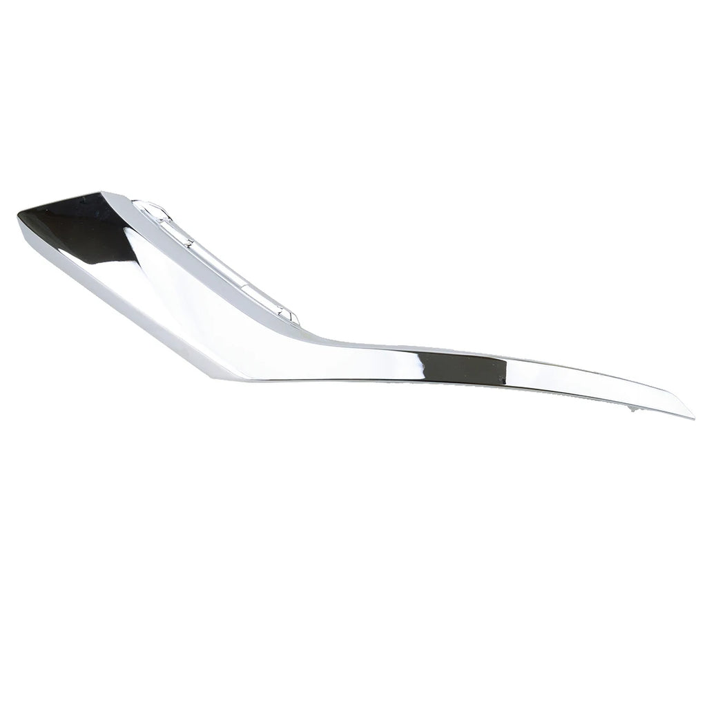 6407A143 Car Front Left Lower Chrome Bumper Cover Molding Trim Fit for Mitsubishi Outlander 2019 2018 2017 2016